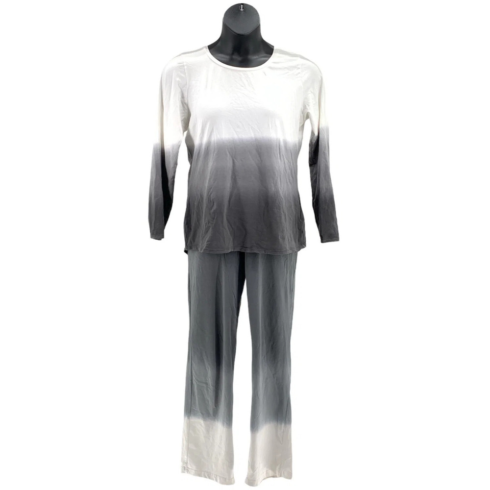 Seed to Style Organic Cotton 2-Piece Loungewear Set Gray Ombre - Regular